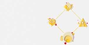 Gráfico con los cuatro gráficos principales en 3D de los pilares de Impulsando el progreso en un patrón de diamante