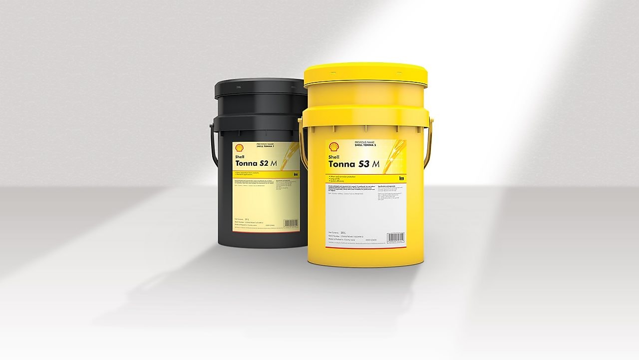 Shell Tonna: paquetes de aceites para guías deslizantes