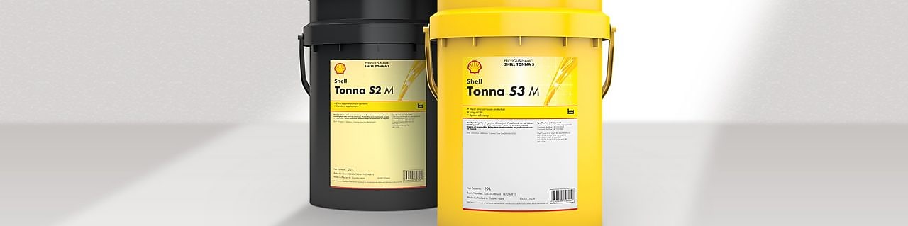Shell Tonna: paquetes de aceites para guías deslizantes