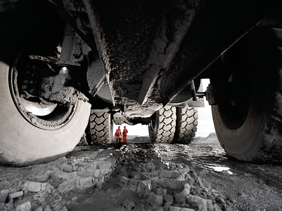 Lubricantes Shell para el sector minero