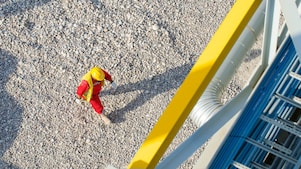 Ingeniero de Shell en una refinería