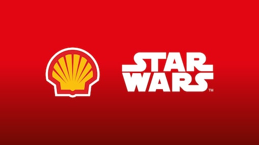 Logo de Star Wars y de Shell
