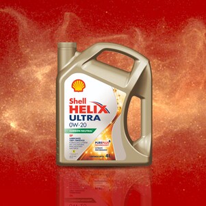 Foto del envase de Shell Helix Ultra 0W-20