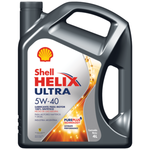 Foto del envase de Shell Helix Ultra 5W-40