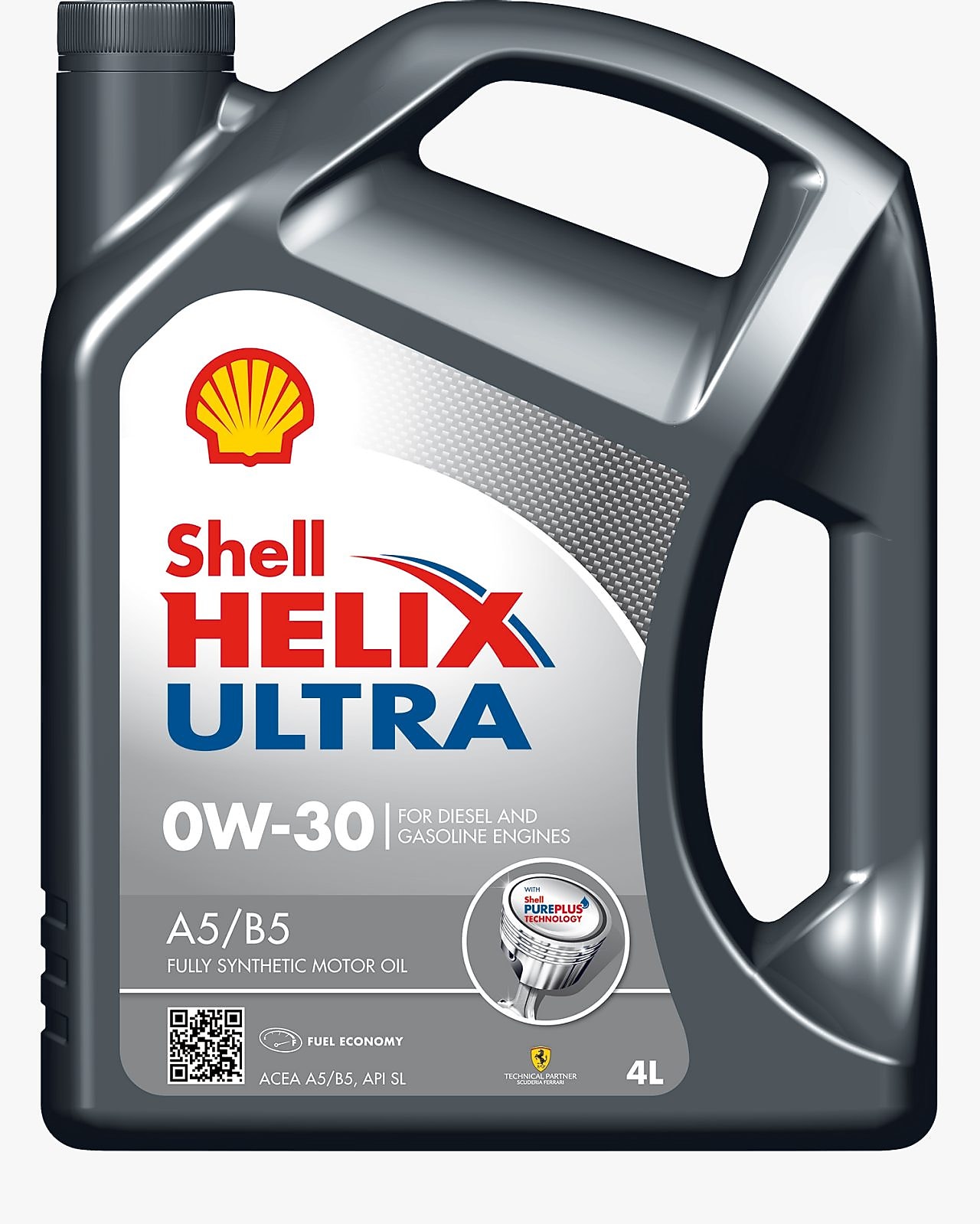 Foto del envase de Shell Helix Ultra A5/B5 0W-30