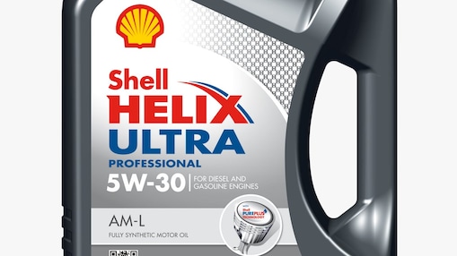 Foto del envase de Shell Helix Ultra Profesional AM-L 5W-30