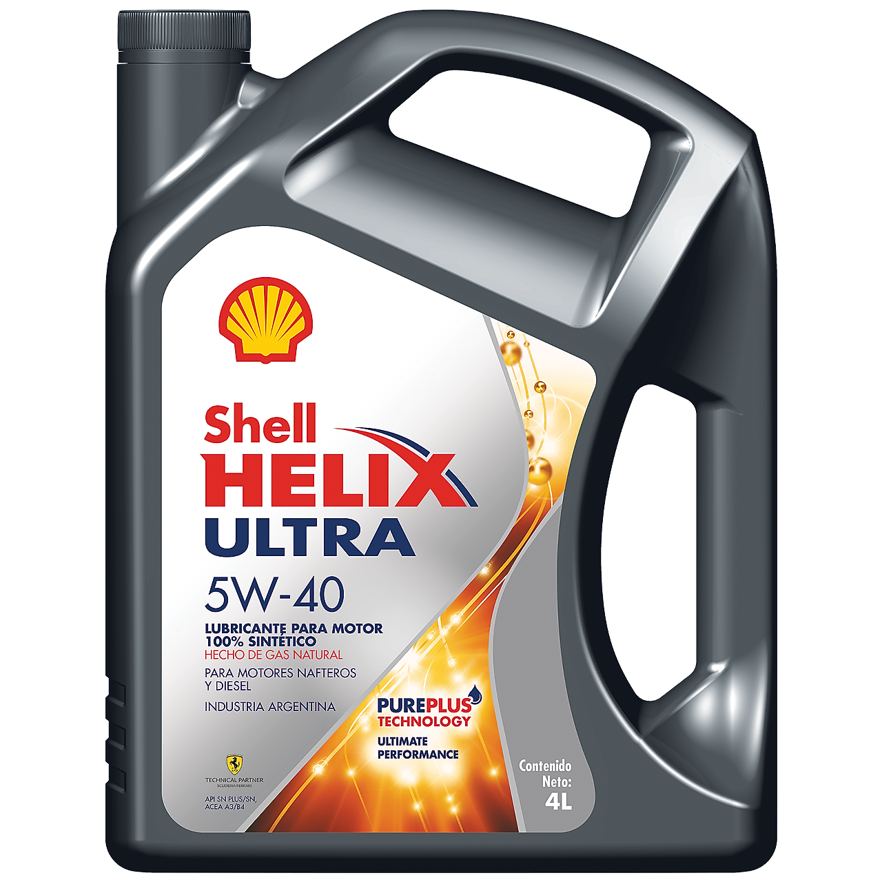Foto del envase de Shell Helix Ultra 5W-40