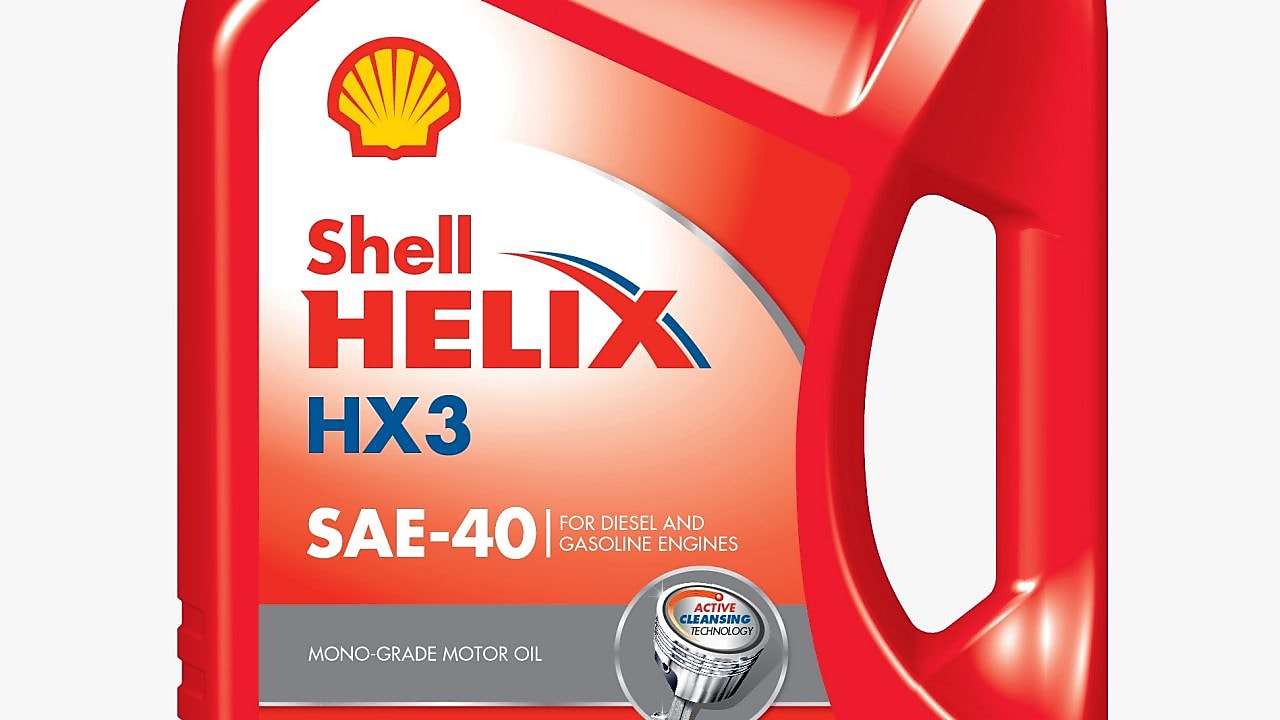 Foto del envase de Shell Helix HX3 SAE-40
