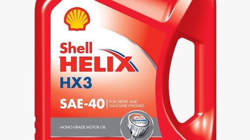 Foto del envase de Shell Helix HX3 SAE-40