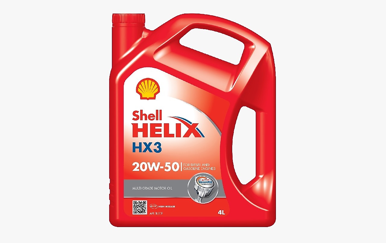 Foto del envase de Shell Helix HX3 20W-50