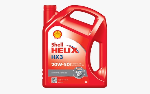 Foto del envase de Shell Helix HX3 20W-50