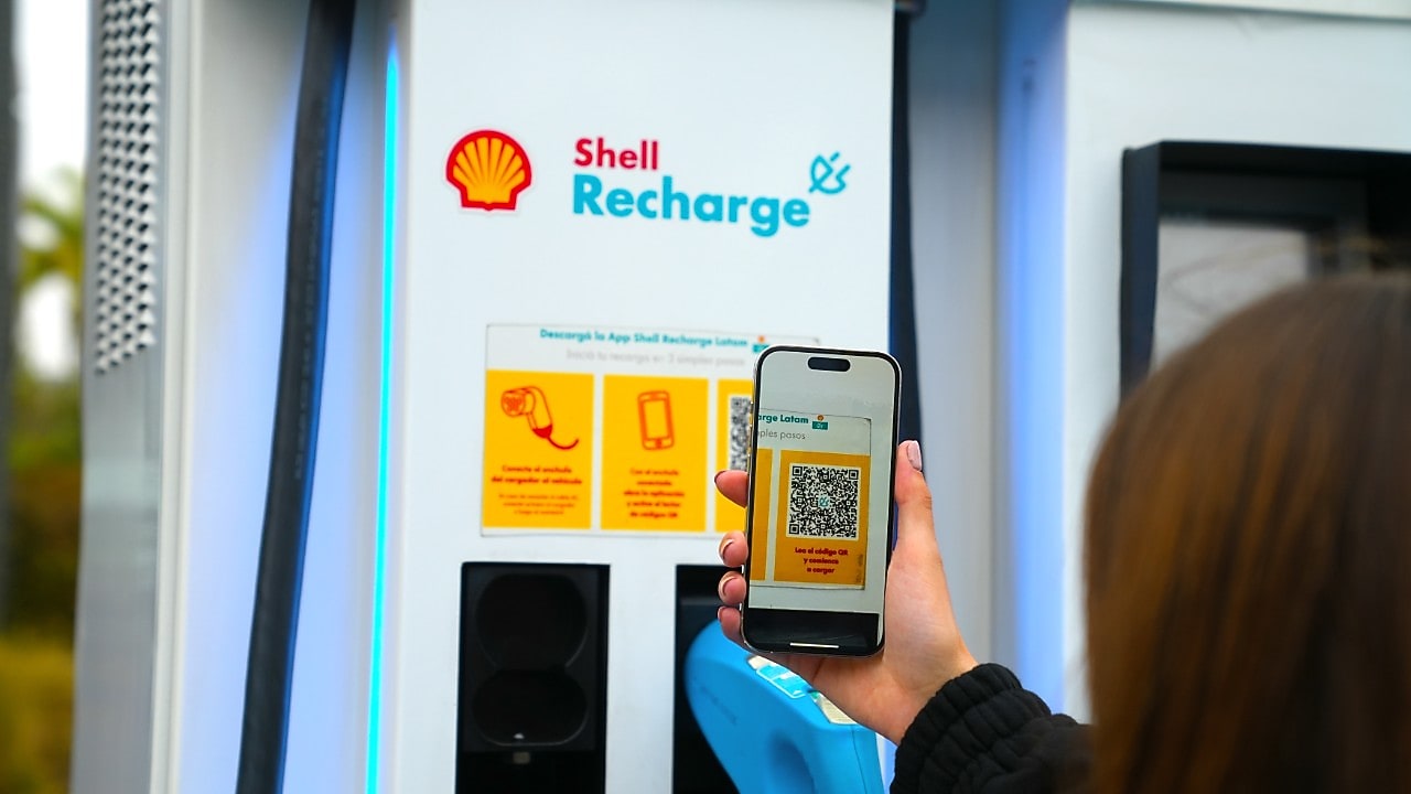Cargador eléctrico Shell Recharge